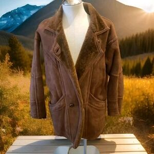 vintage shearling coat from Patmos